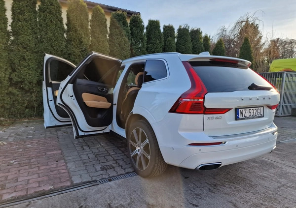 Volvo XC 60 cena 132900 przebieg: 68000, rok produkcji 2018 z Łomianki małe 232